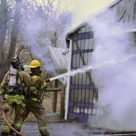 January 2011 - Barn Fire - 800 block of Sondie Drive - Carroll County Times Photo